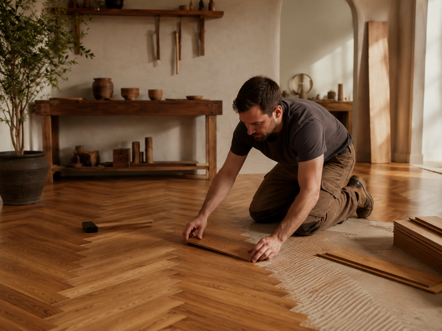 Servizio di posa parquet